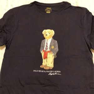 Polo Ralph Lauren Bear Navy T-Shirt (Suit)